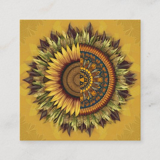 文化ひまわり：織り美しい 紹介カード (正面)