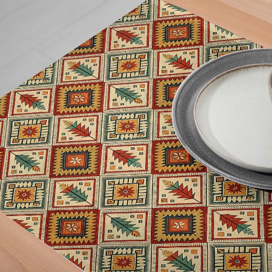 文化インスパイア的時代のない部族の要素 ロングテーブルランナー