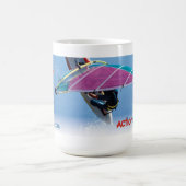 文化コーヒー・マグの14ポイント- #3を指して下さい コーヒーマグカップ (中央)