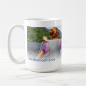 文化コーヒー・マグの14ポイント- #4を指して下さい コーヒーマグカップ (左)