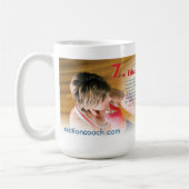 文化コーヒー・マグの14ポイント- #7を指して下さい コーヒーマグカップ (左)