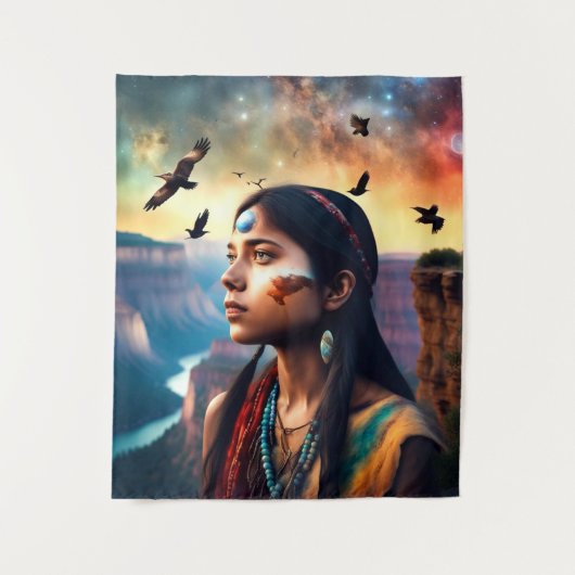 文化スピリットアート タペストリー (正面)