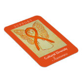 文化ダイバーシティ認識度リボンエンジェルマグネット マグネット (右側)