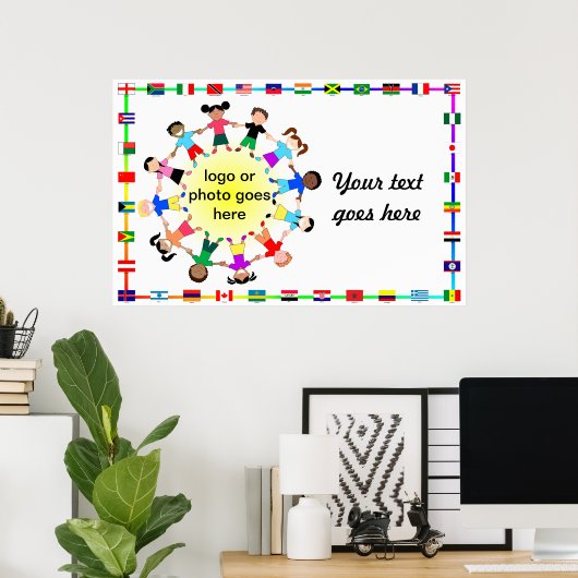 文化ポスター2 ポスター (ホームオフィス)