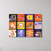 文化ポップ・アートのスポーツ運動 キャンバスプリント (正面)