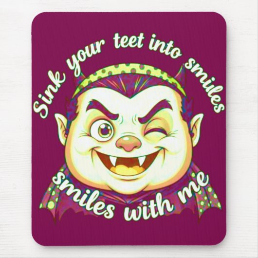 文化ポップ・アートの芸術 マウスパッド (正面)