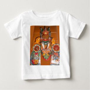 文化ユニーク芸術 – スリランカ/インドネシアデザイン ベビーTシャツ