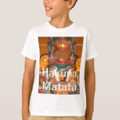 文化ユニーク芸術 – スリランカ/インドネシアデザイン Tシャツ (正面)