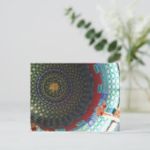 文化中国の中心屋根 ポストカード (スタンド正面)