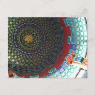 文化中国の中心屋根 ポストカード