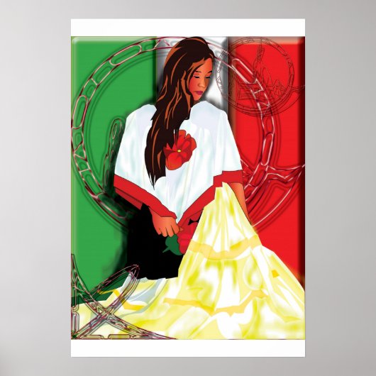 文化女子 ポスター (正面)