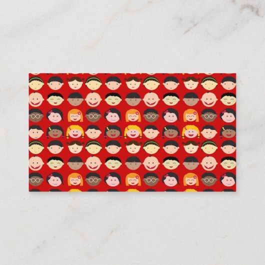 文化数々のの子ども 名刺 (裏面)