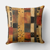 文化的な幾何学的エッセンス クッション (裏面)