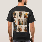 文化的な服 Tシャツ (裏面)
