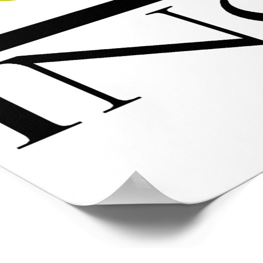 文化的に傾いている ポスター (角)