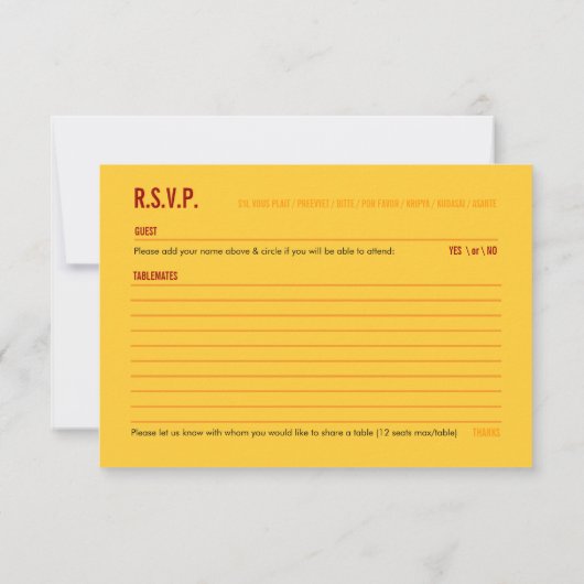 文化祝多様性イベントRSVP 出欠カード (裏面)