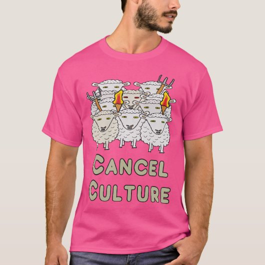 文化羊のキャンセル Tシャツ (正面)