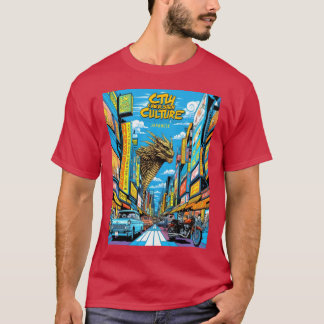 文化都市:日本の通りと伝説 Tシャツ