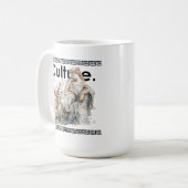 文化 コーヒーマグカップ (正面左)