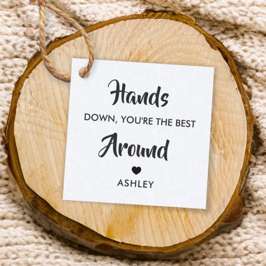 文句なしにあなたが一番のギフトタグ フェイバータグ