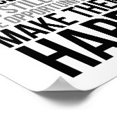 文句を言うお客様に感謝する ポスター (角)