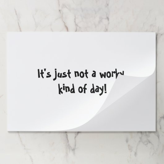 文字おもしろいオフィスのユーモア机のスクラッチ ペーパーパッド (折り畳み)