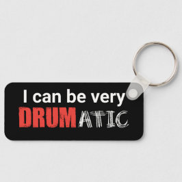 文字おもしろい付き薬赤と白引用文 キーホルダー