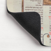 文字およびイラストレーションのページ マウスパッド (コーナー)