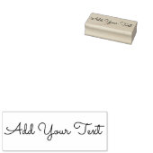 文字お気に入りのの追加 – 1行手書きフォント ラバースタンプ (押印)