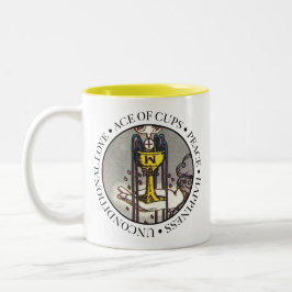 文字が付いているコップのエース ツートーンマグカップ