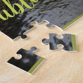 文字が付いているダブリン(半ペニー橋) ジグソーパズル (側面)