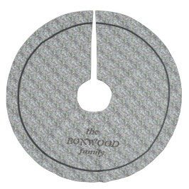 文字が付いている地質学の石の花こう岩の質のパステル調の点 ブラッシュドポリエステルツリースカート