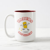 文字が文字ではない ツートーンマグカップ (左)