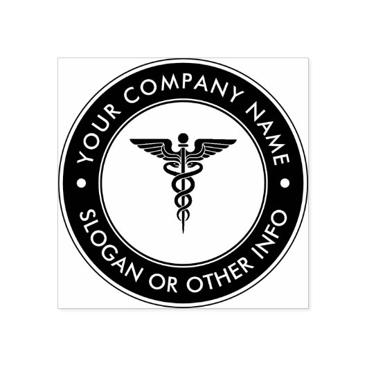 文字で独自のカスタム医療記号を作成 ラバースタンプ (インプリント)