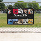 文字とのあなた自身の旗10のイメージを容易に設計して下さい 横断幕 (インサイチュ)