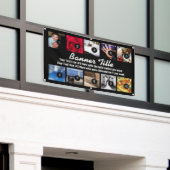 文字とのあなた自身の旗10のイメージを容易に設計して下さい 横断幕 (ビルの外側)