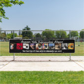 文字とのあなた自身の旗10のイメージを容易に設計して下さい 横断幕 (インサイチュ)