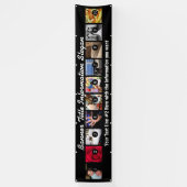 文字とのあなた自身の旗10のイメージを容易に設計して下さい 横断幕 (縦)