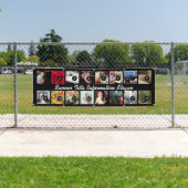 文字とのあなた自身の旗16のイメージを容易に設計して下さい 横断幕 (インサイチュ)