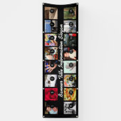 文字とのあなた自身の旗16のイメージを容易に設計して下さい 横断幕 (縦)