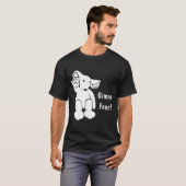 文字とのGimme 4 Tシャツ (正面フル)