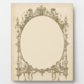 文字とイメージを華美ヴィンテージフレームに追加縁ど, フォトプラーク (正面)