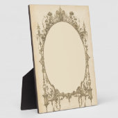 文字とイメージを華美ヴィンテージフレームに追加縁ど, フォトプラーク (側面)