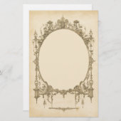 文字とイメージを華美ヴィンテージフレームに追加縁ど, 便箋 (正面/裏面)