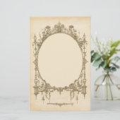 文字とイメージを華美ヴィンテージフレームに追加縁ど, 便箋 (スタンド正面)