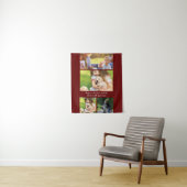 文字と写真を自分で置き換える タペストリー (インサイチュ)