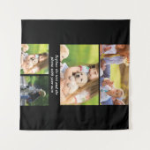 文字と写真を自分で置き換える タペストリー (正面(横))