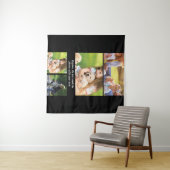 文字と写真を自分で置き換える タペストリー (インサイチュ(横))