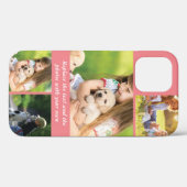 文字と写真を自分で置き換える Case-Mate iPhoneケース (裏面 (横))