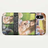 文字と写真を自分で置き換える Case-Mate iPhoneケース (裏面(横))
